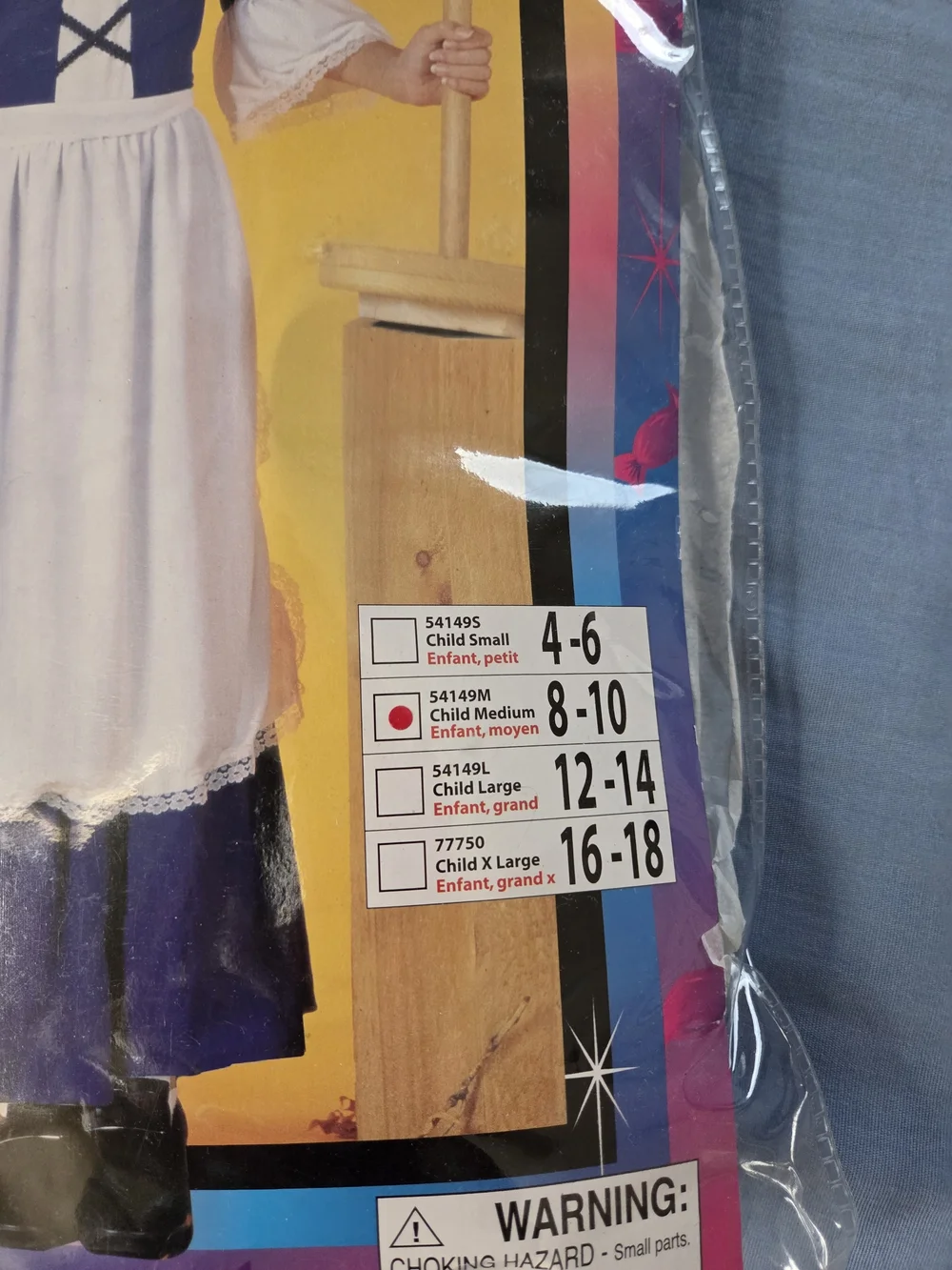 Costume for Kids - Blue and White